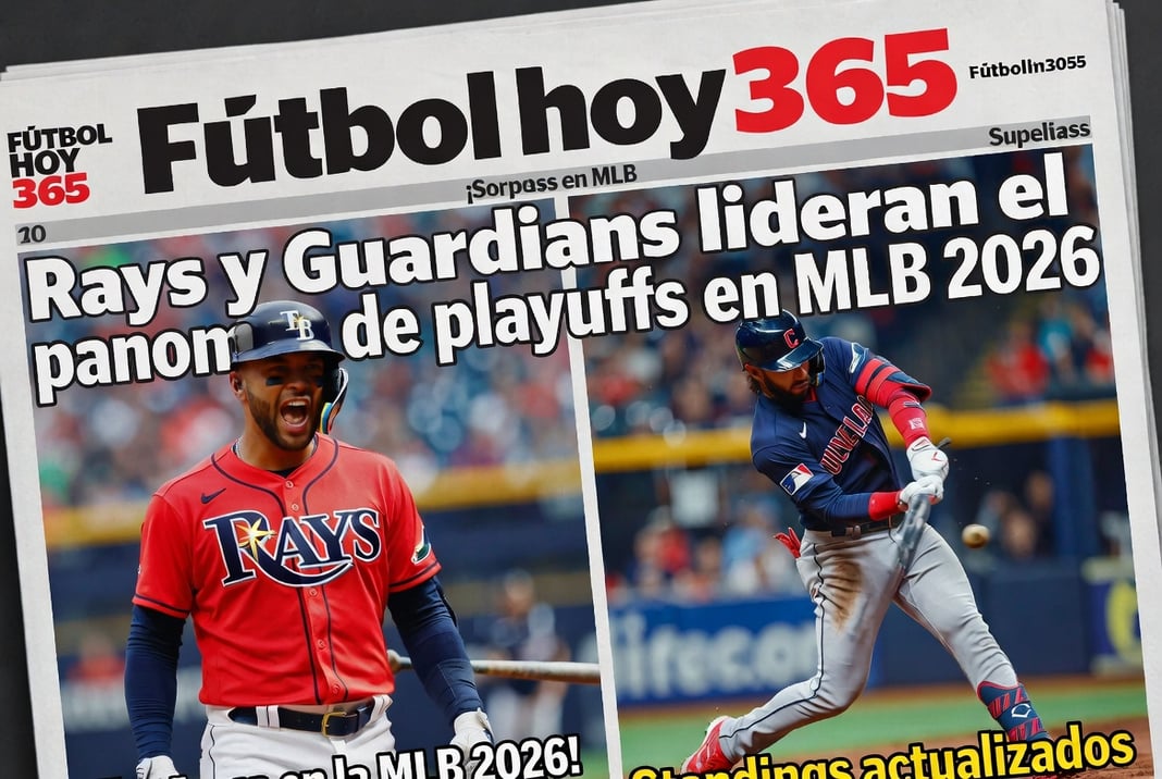 Rays y Guardians lideran el panorama de playoffs en MLB 2026