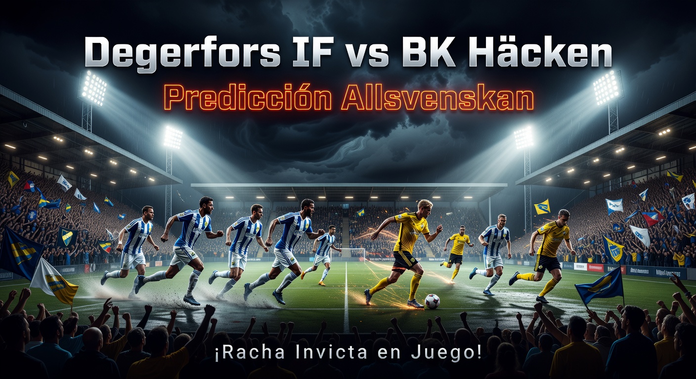 Degerfors IF vs BK Hacken Pronóstico / Prediction
