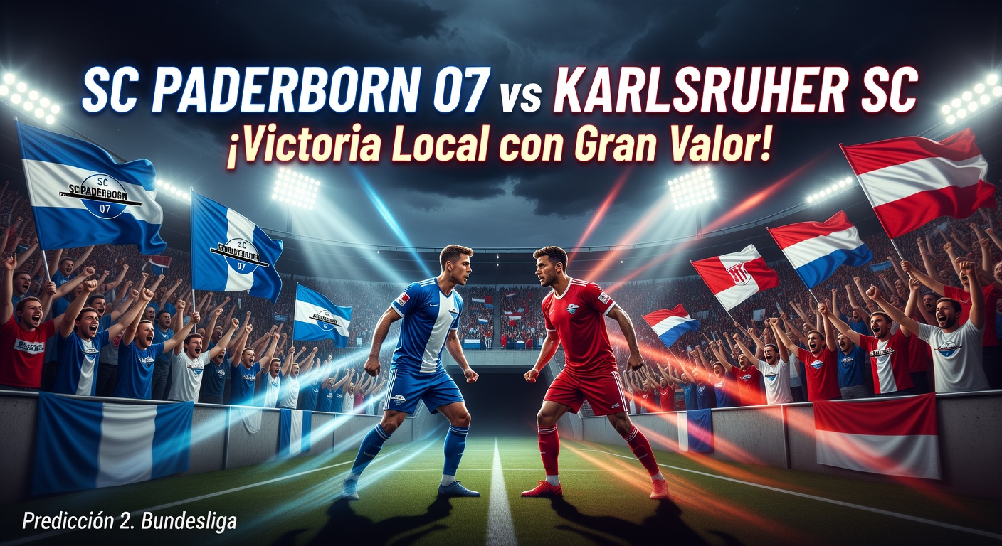 SC Paderborn 07 vs Karlsruher SC Pronóstico / Prediction
