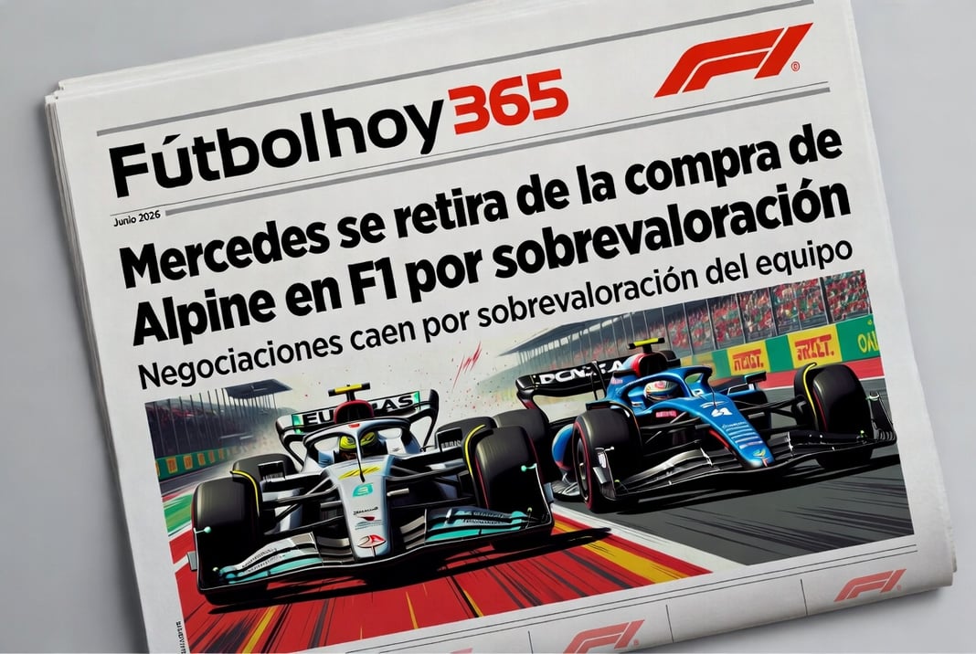 Mercedes se retira de la compra de Alpine en F1 por sobrevaloración