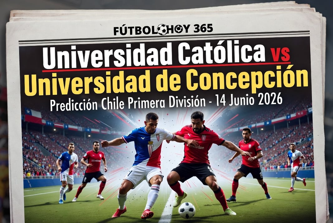 Universidad Catolica vs Universidad de Concepcion Pronostico Chile Primera 14 Junio 2026