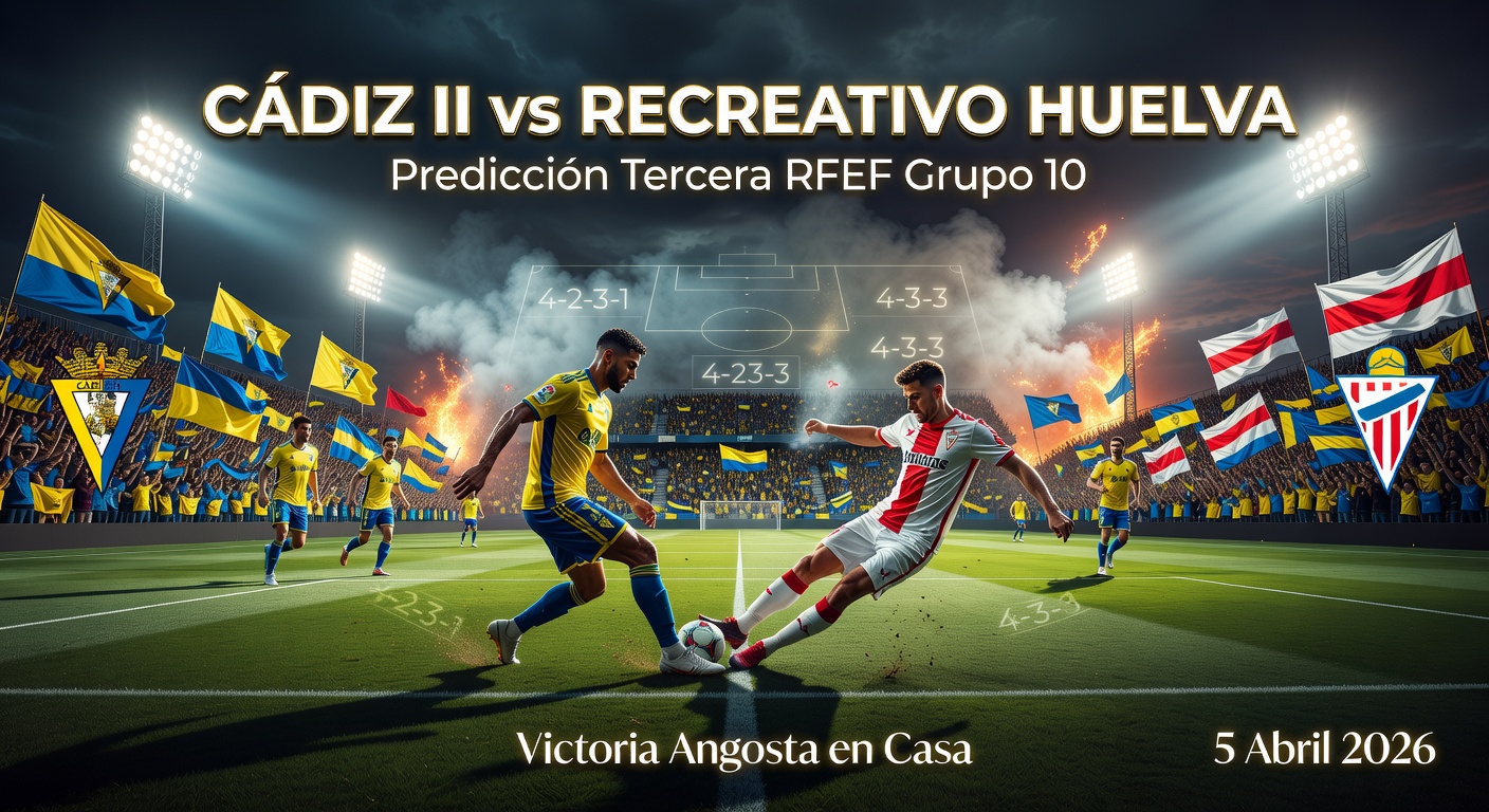 Cádiz II vs Recreativo Huelva Pronóstico / Prediction