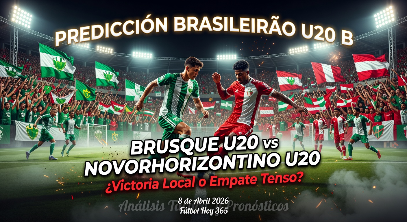 Brusque U20 vs Novorizontino U20 Pronóstico / Prediction