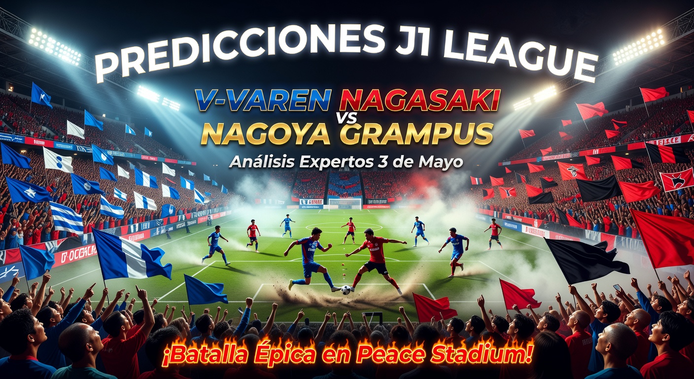 V-varen Nagasaki vs Nagoya Grampus Pronóstico / Prediction