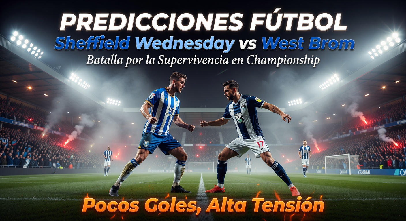 Sheffield Wednesday vs West Brom Pronóstico / Prediction