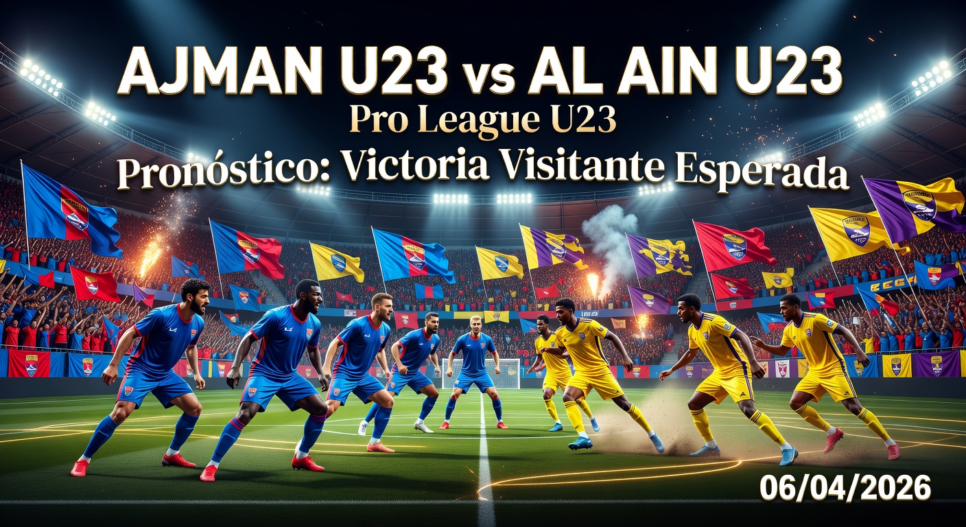 Ajman U23 vs Al Ain U23 Pronóstico / Prediction