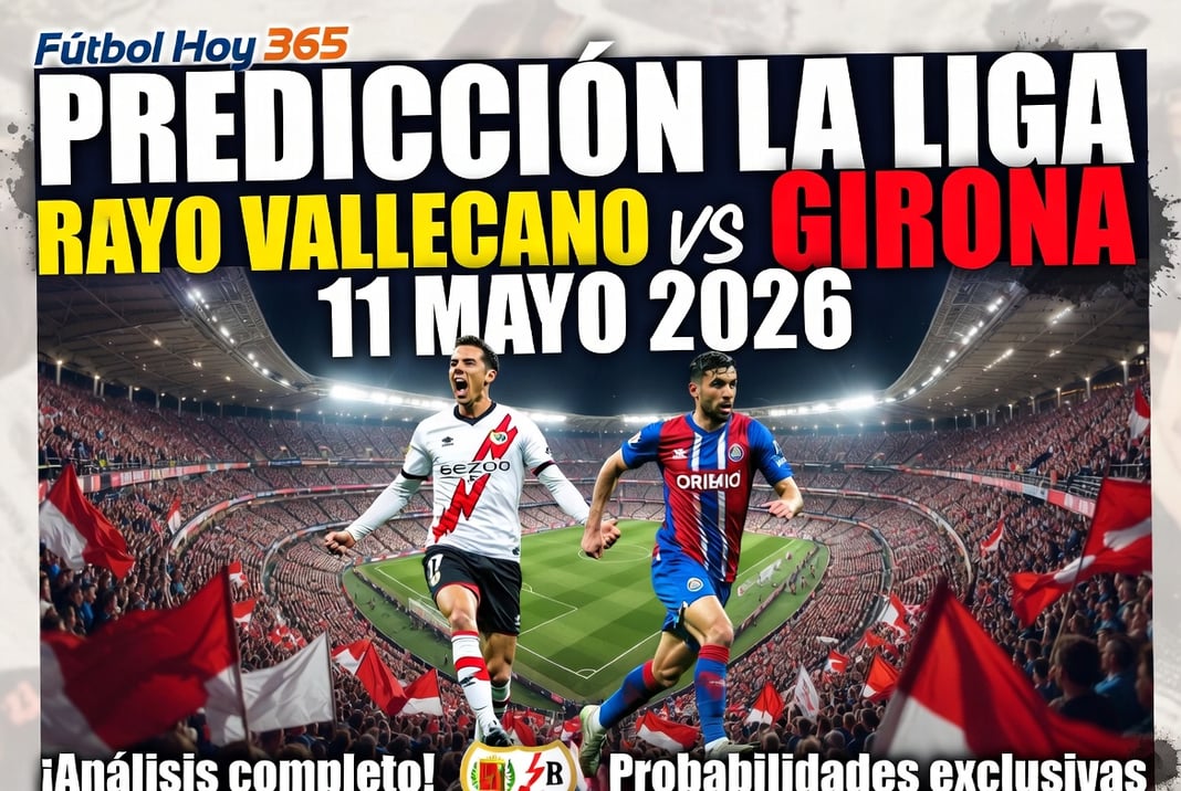 Prediccion La Liga Rayo Vallecano vs Girona 11 Mayo 2026