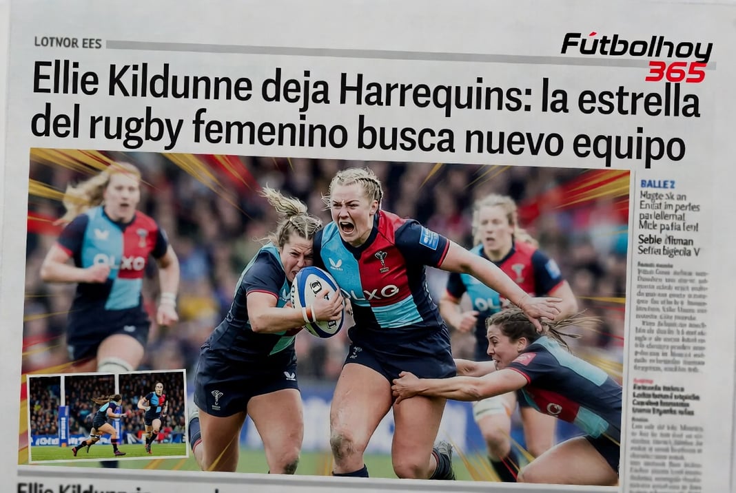 Ellie Kildunne deja Harlequins la estrella del rugby femenino busca nuevo equipo