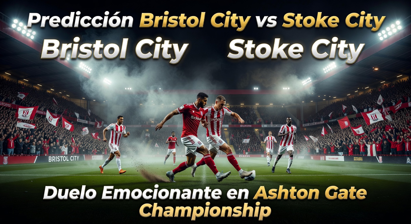 Bristol City vs Stoke City Pronóstico / Prediction