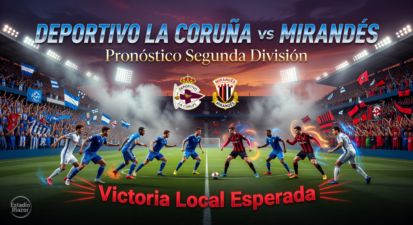 Deportivo La Coruna vs Mirandes Pronóstico / Prediction