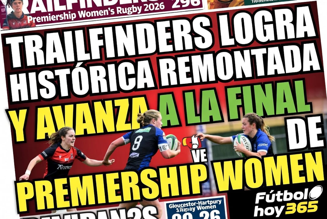 Trailfinders logra histórica remontada y avanza a la final de Premiership Women