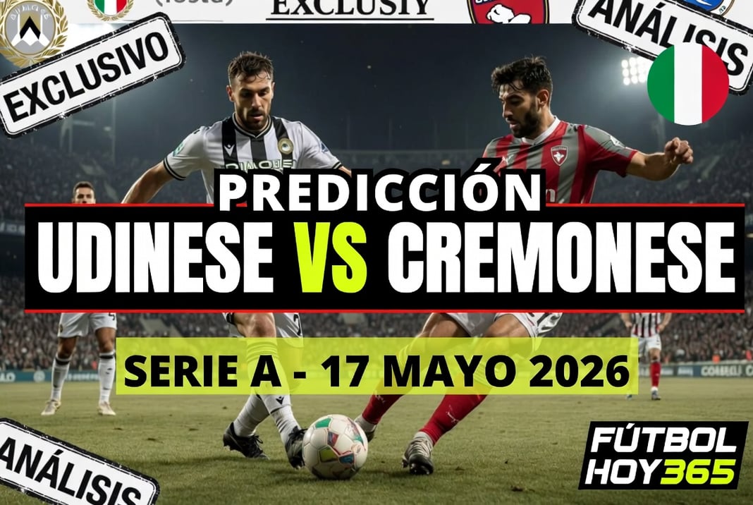 Prediccion Udinese vs Cremonese Serie A 17 Mayo 2026