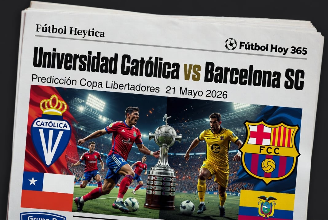 Universidad Católica vs Barcelona SC Predicción Copa Libertadores 21 Mayo 2026