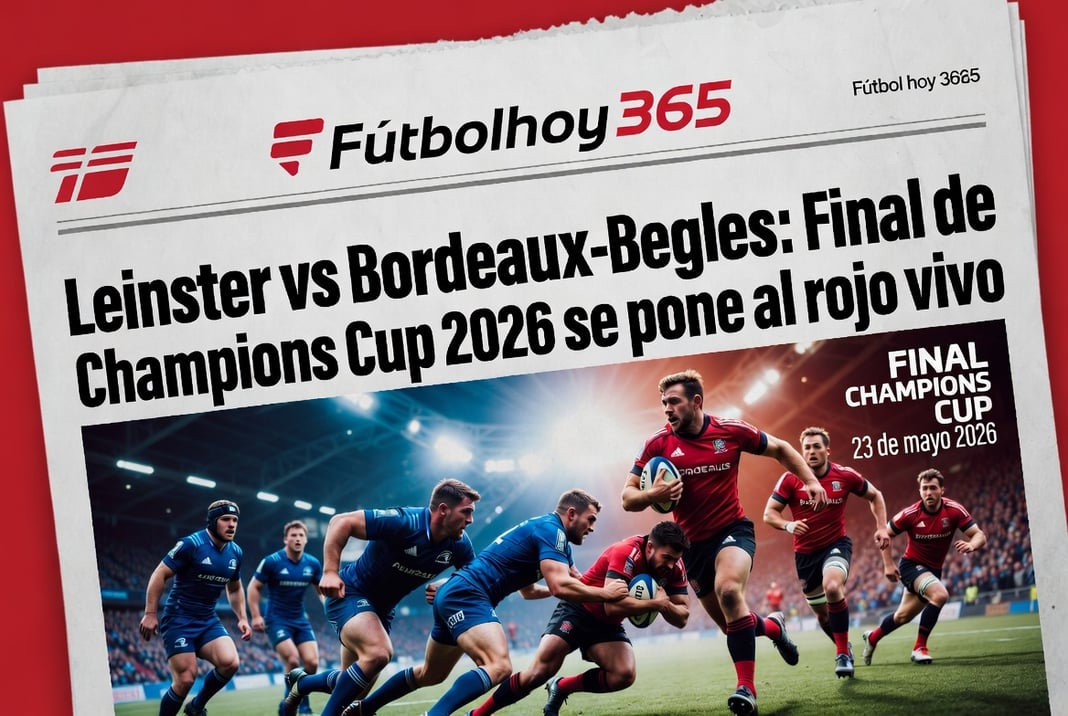 Leinster vs Bordeaux-Begles Final de Champions Cup 2026 se pone al rojo vivo
