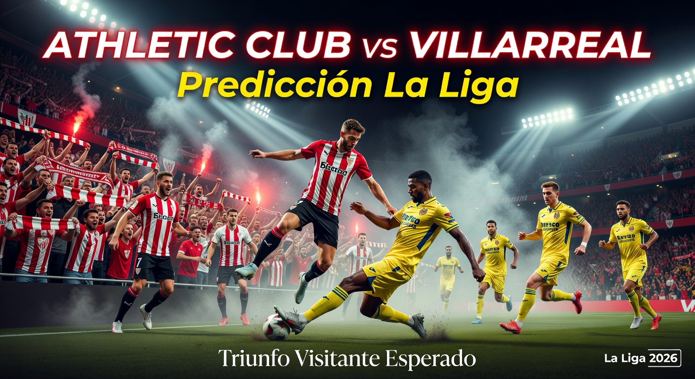Athletic Club vs Villarreal Pronóstico / Prediction