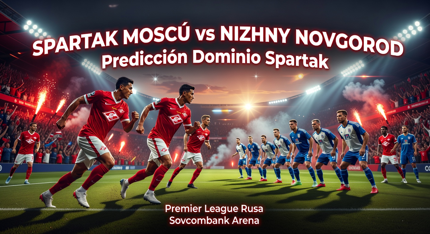 Nizhny Novgorod vs Spartak Moscow Pronóstico / Prediction