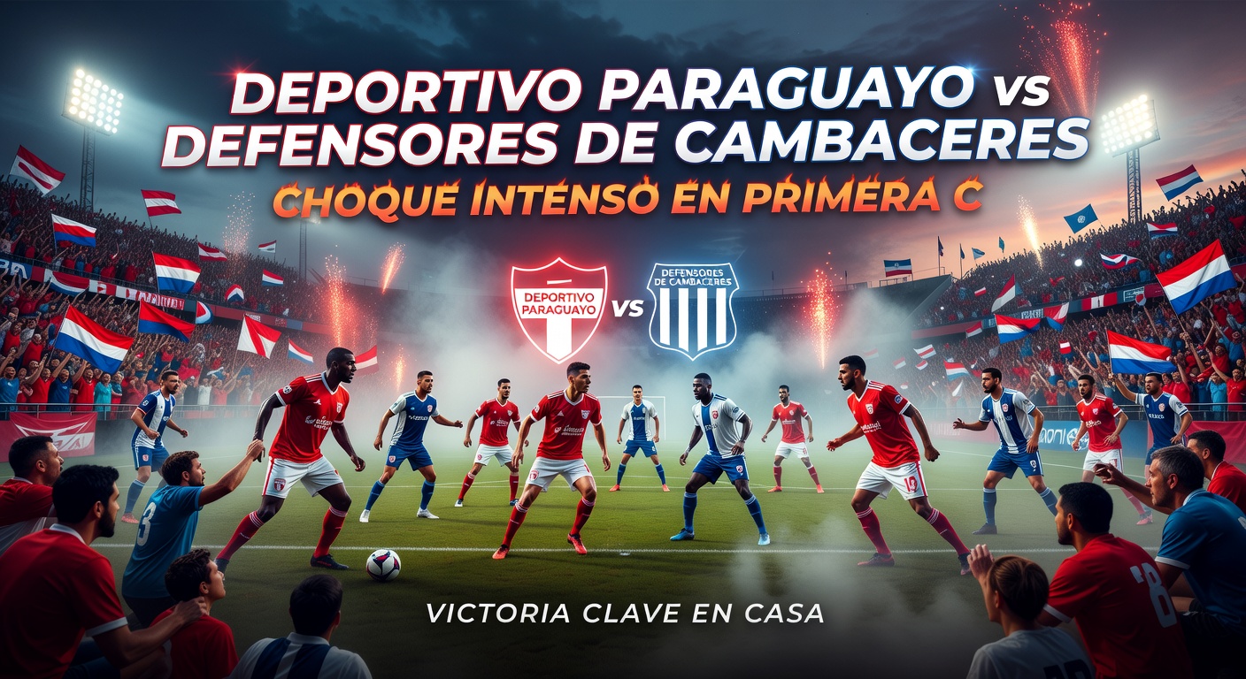 Deportivo Paraguayo vs Defensores de Cambaceres Pronóstico / Prediction