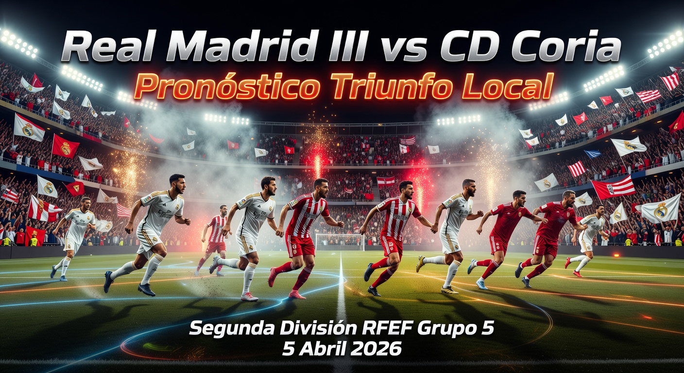 Real Madrid III vs CD Coria Pronóstico / Prediction