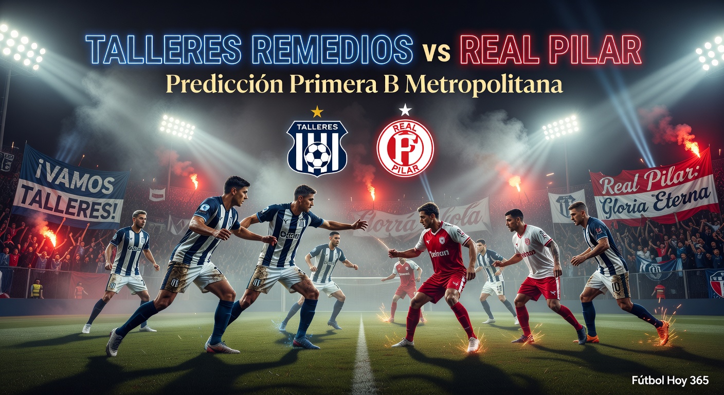 Talleres Remedios vs Real Pilar Pronóstico / Prediction