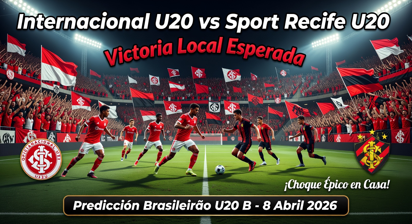 Internacional U20 vs Sport Recife U20 Pronóstico / Prediction
