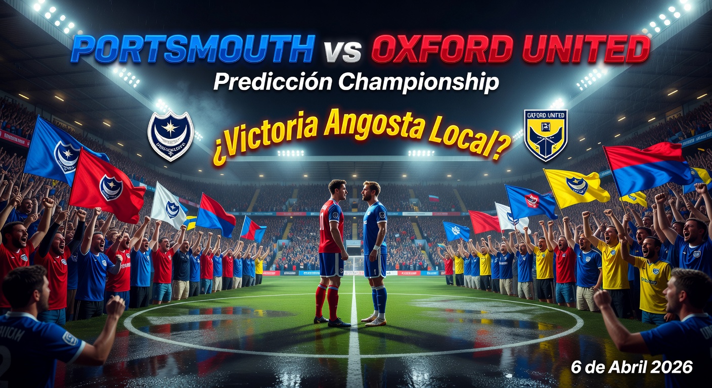 Portsmouth vs Oxford United Pronóstico / Prediction