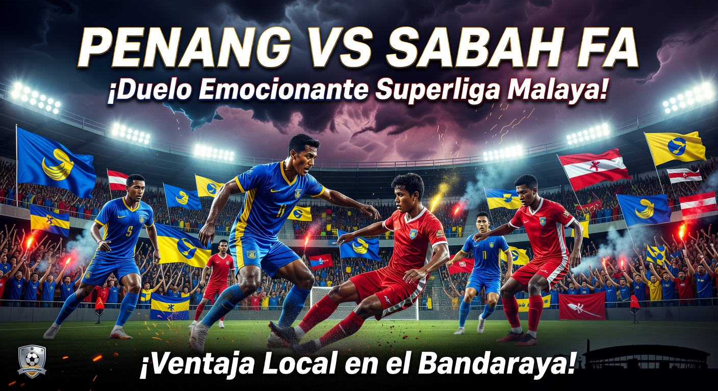 Penang vs Sabah FA Pronóstico / Prediction