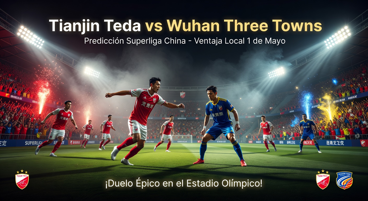 Tianjin Teda vs Wuhan Three Towns Pronóstico / Prediction