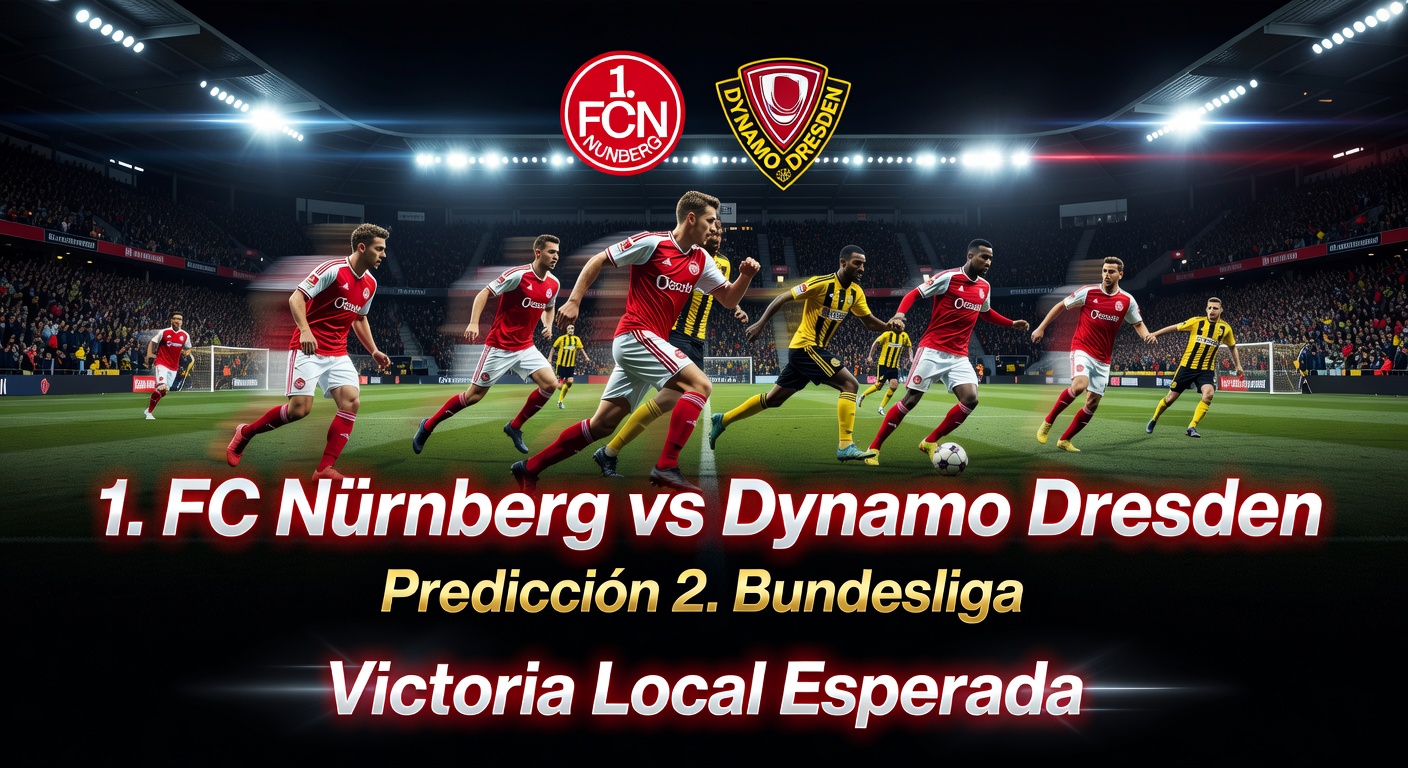 1. FC Nürnberg vs Dynamo Dresden Pronóstico / Prediction