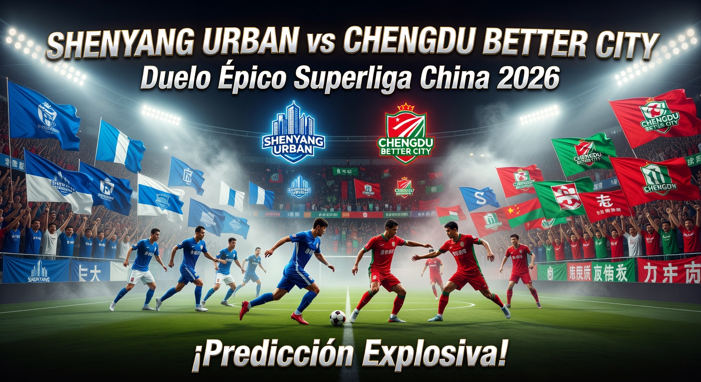 Shenyang Urban vs Chengdu Better City Pronóstico / Prediction