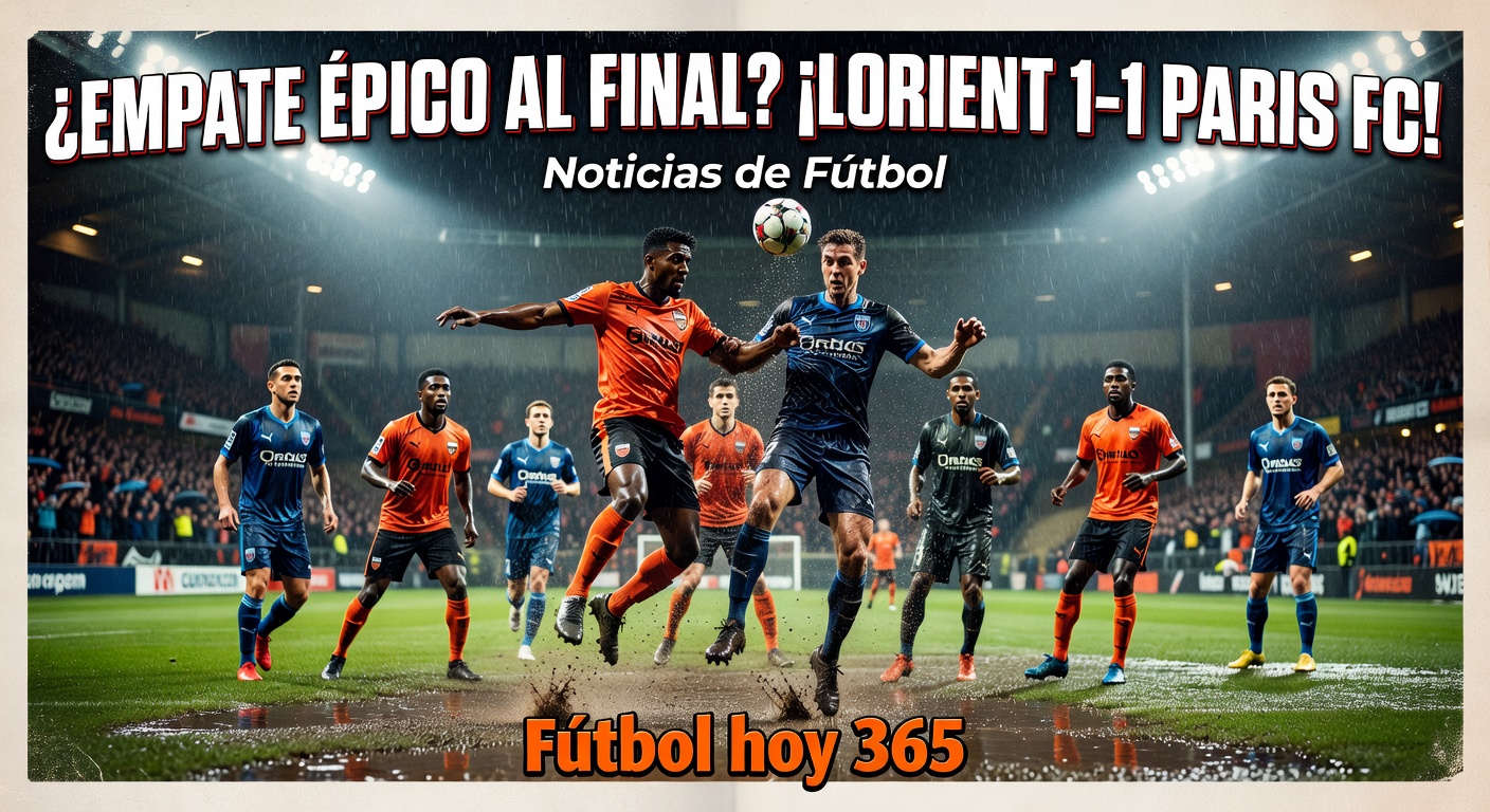 Paris FC 1-1 Lorient in Ligue 1 (ESPN)