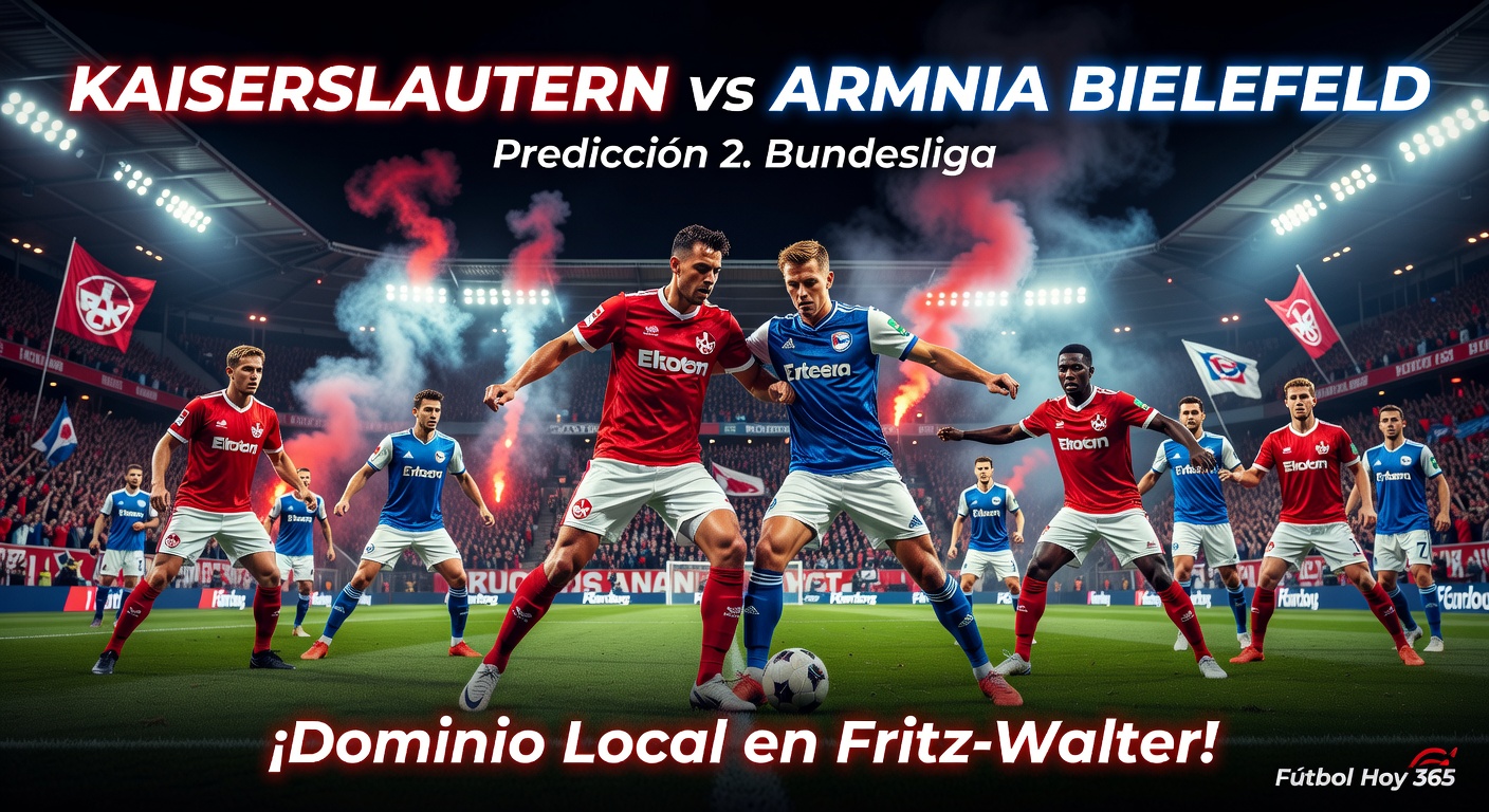 1. FC Kaiserslautern vs Arminia Bielefeld Pronóstico / Prediction