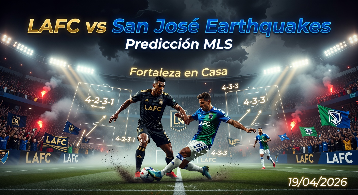 Los Angeles FC vs San Jose Earthquakes Pronóstico / Prediction