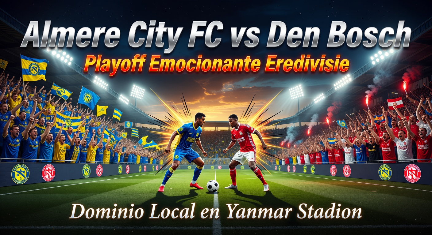 Almere City FC vs Den Bosch Pronóstico / Prediction