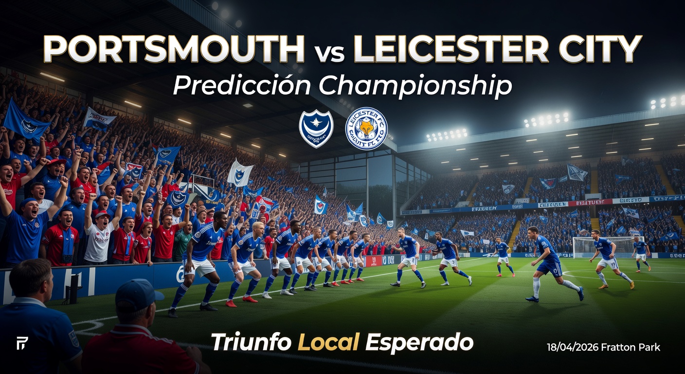 Portsmouth vs Leicester Pronóstico / Prediction