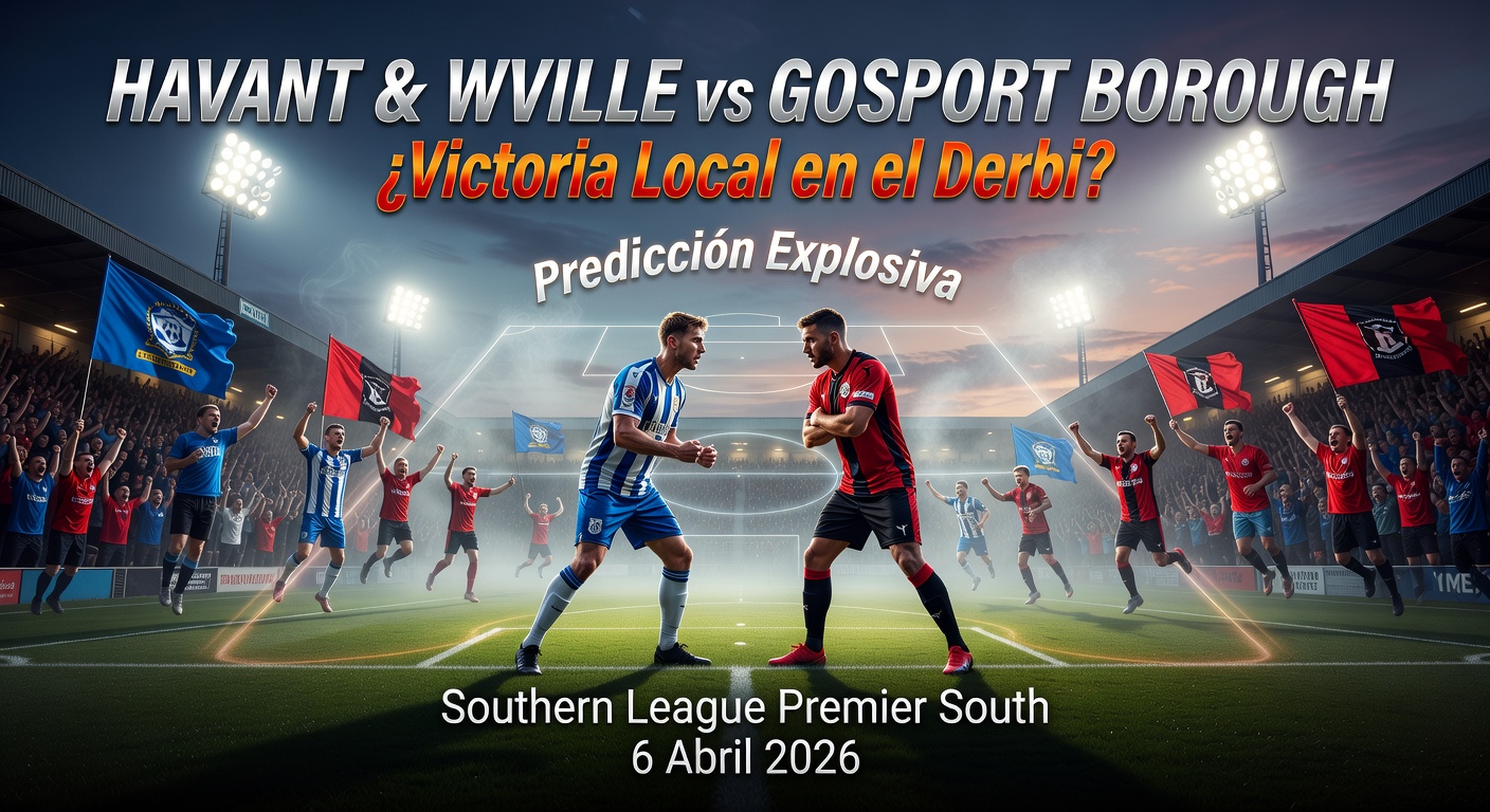 Havant & Wville vs Gosport Borough Pronóstico / Prediction
