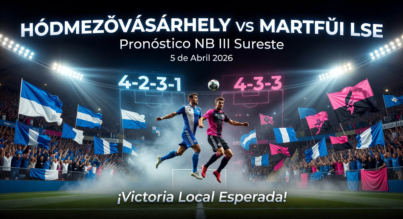 Hódmezővásárhely vs Martfűi LSE Pronóstico / Prediction