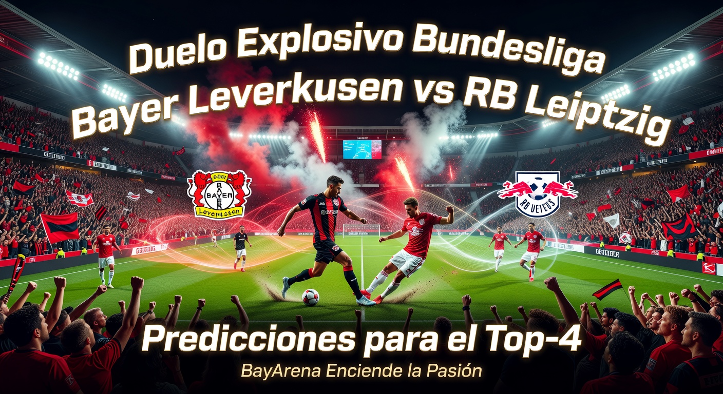 Bayer Leverkusen vs RB Leipzig Pronóstico / Prediction