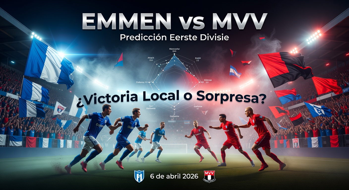 Emmen vs MVV Pronóstico / Prediction