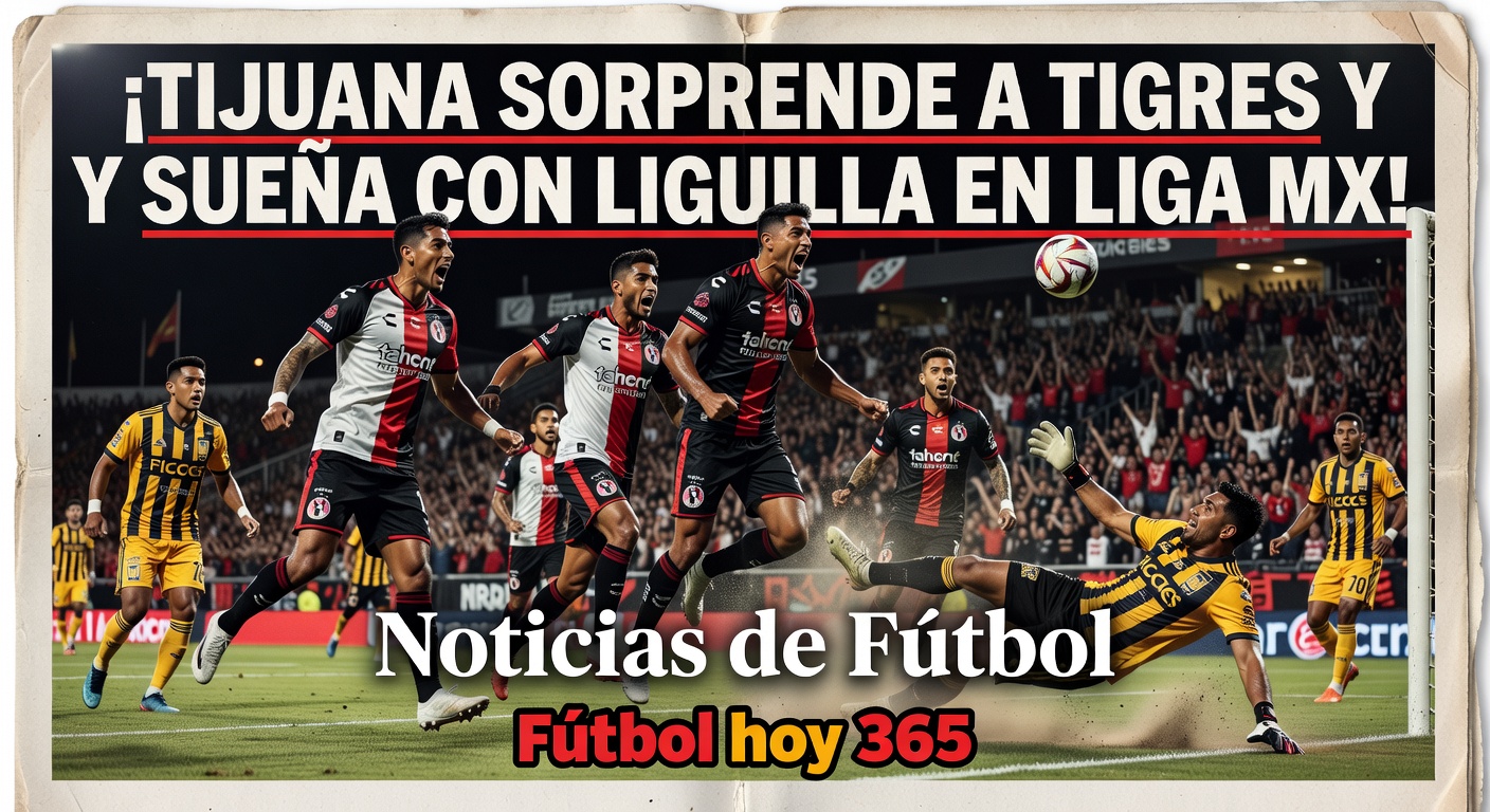 Tijuana Shock Tigres UANL 1-0 in Liga MX