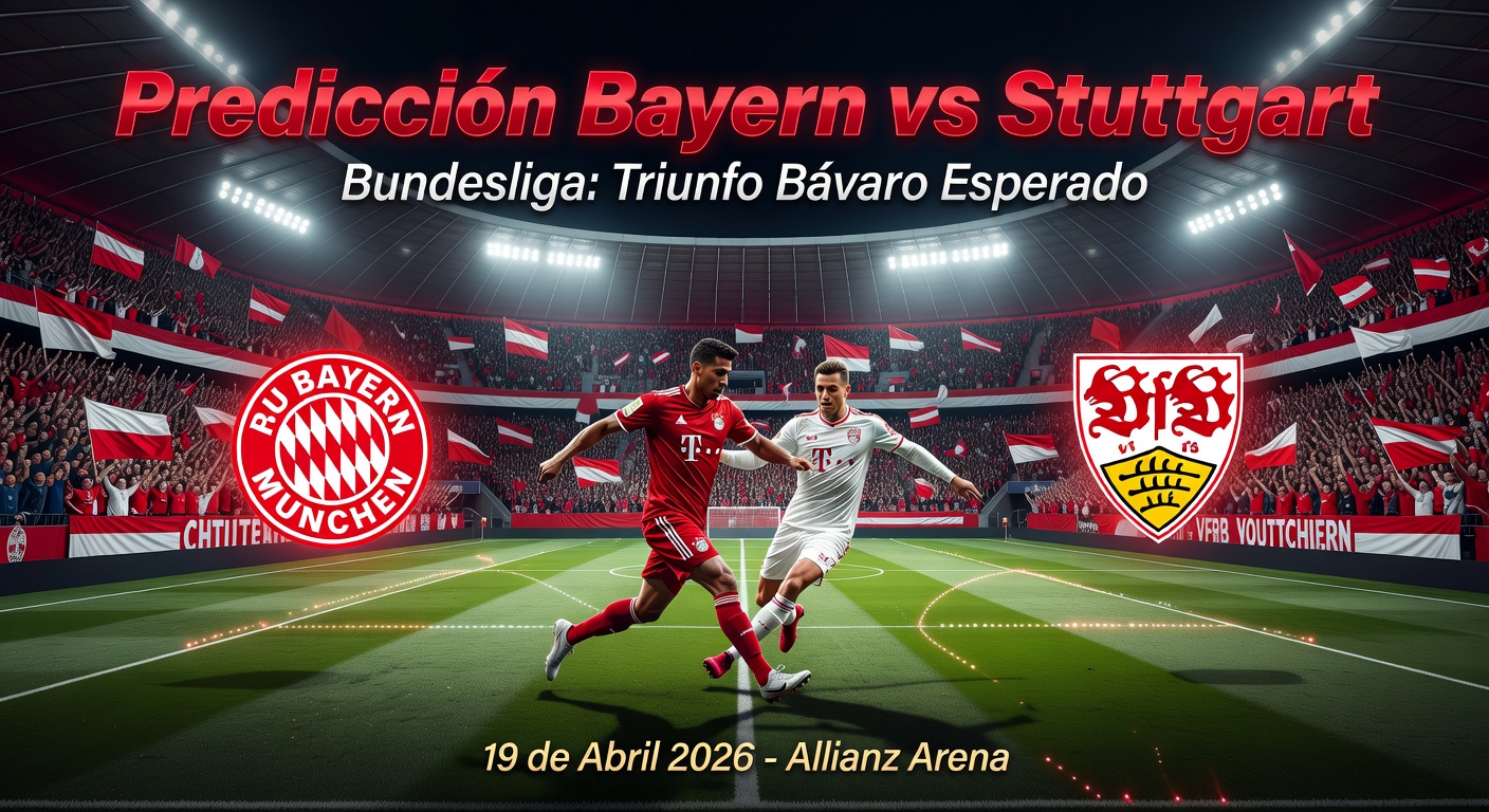 Bayern München vs VfB Stuttgart Pronóstico / Prediction