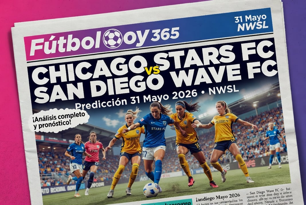 Chicago Stars FC vs San Diego Wave FC Prediccion 31 Mayo 2026 NWSL