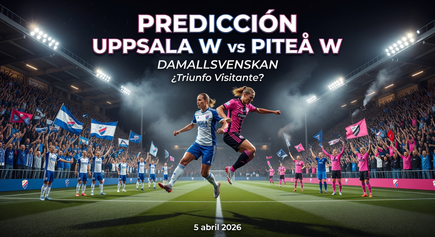 Uppsala W vs Piteå W Pronóstico / Prediction