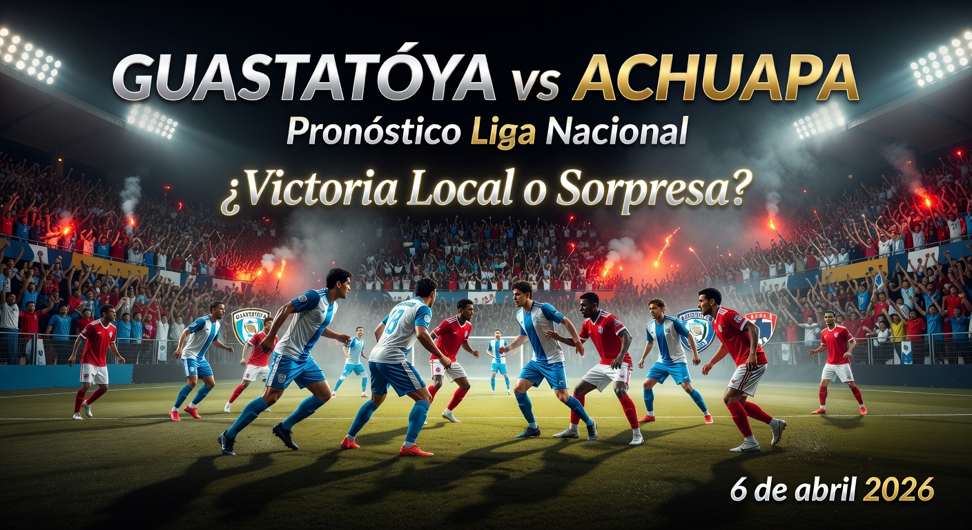 Guastatoya vs Achuapa Pronóstico / Prediction