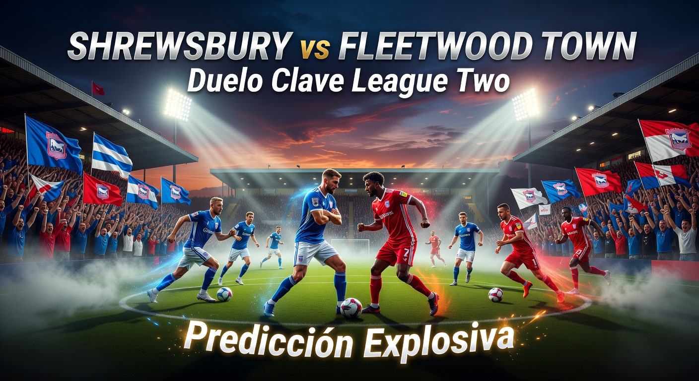 Shrewsbury vs Fleetwood Town Pronóstico / Prediction