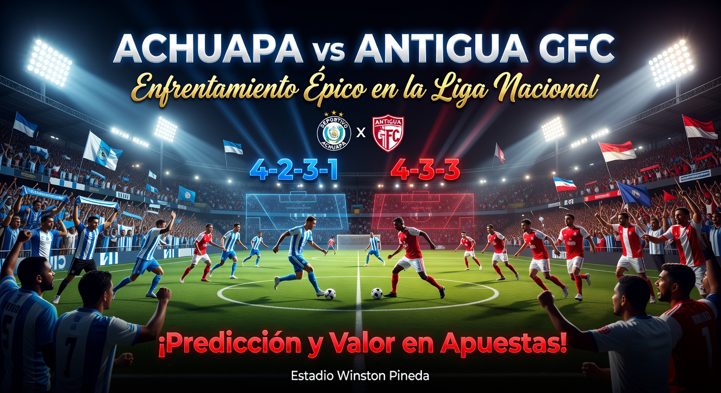 Achuapa vs Antigua GFC Pronóstico / Prediction
