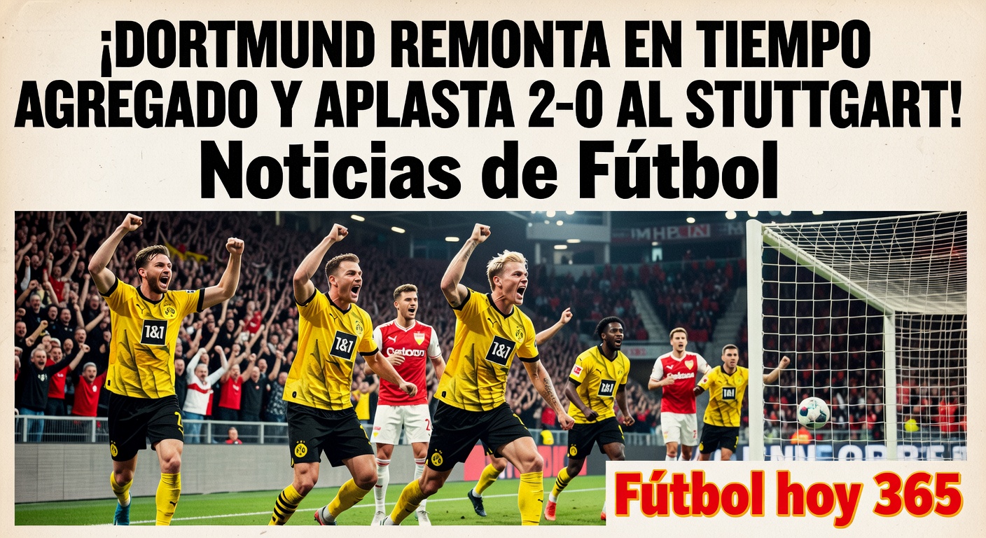 Borussia Dortmund Beat Stuttgart 2-0