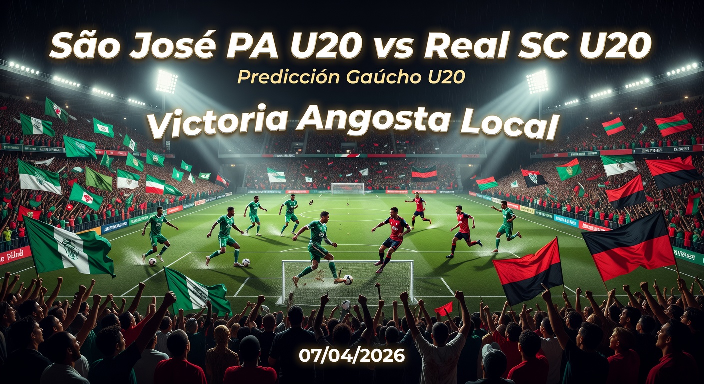 São José PA U20 vs Real SC U20 Pronóstico / Prediction