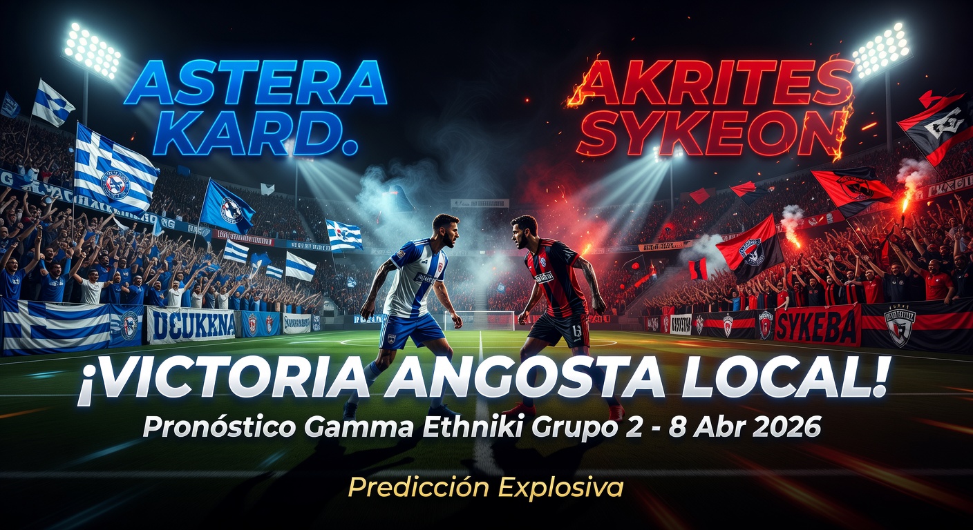 Asteras Kard. vs Akrites Sykeon Pronóstico / Prediction