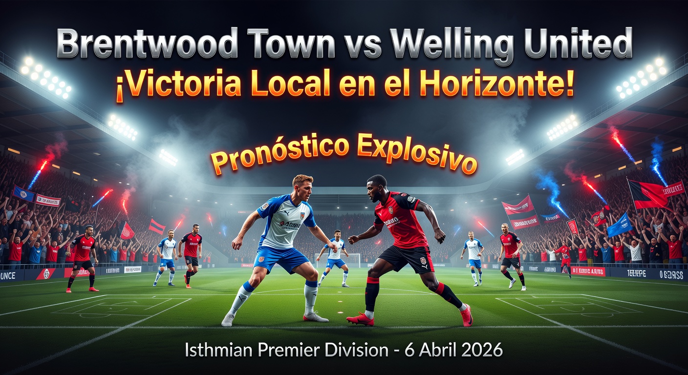 Brentwood Town vs Welling United Pronóstico / Prediction