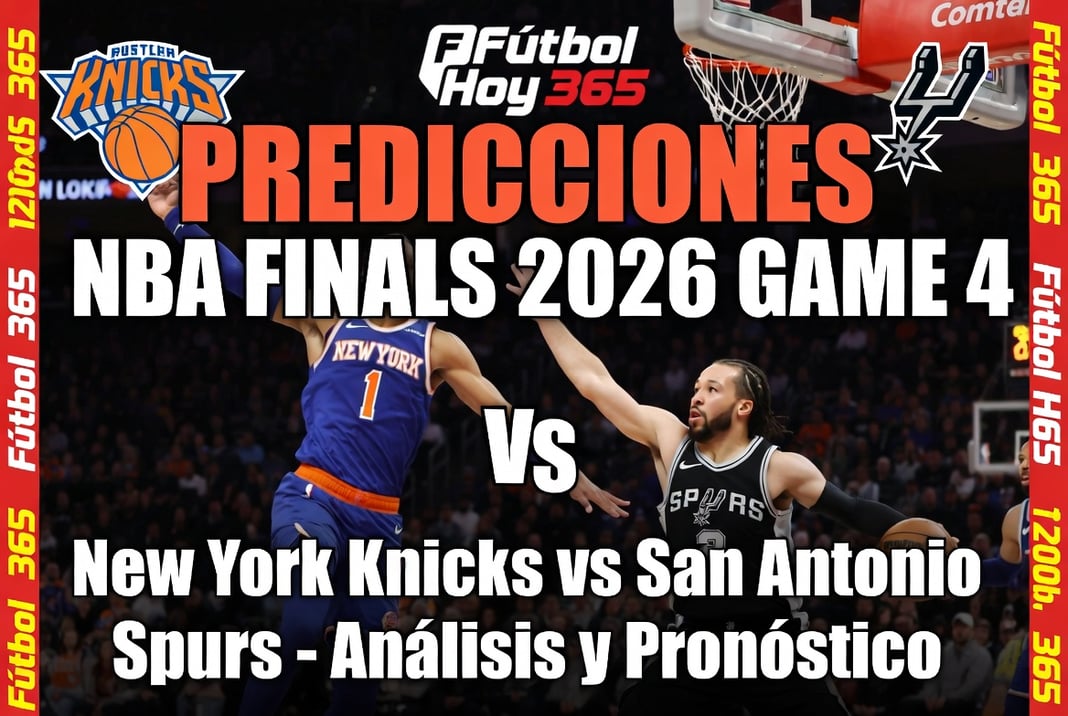Predicciones NBA Finals 2026 Game 4 New York Knicks vs San Antonio Spurs – Análisis y Pronóstico